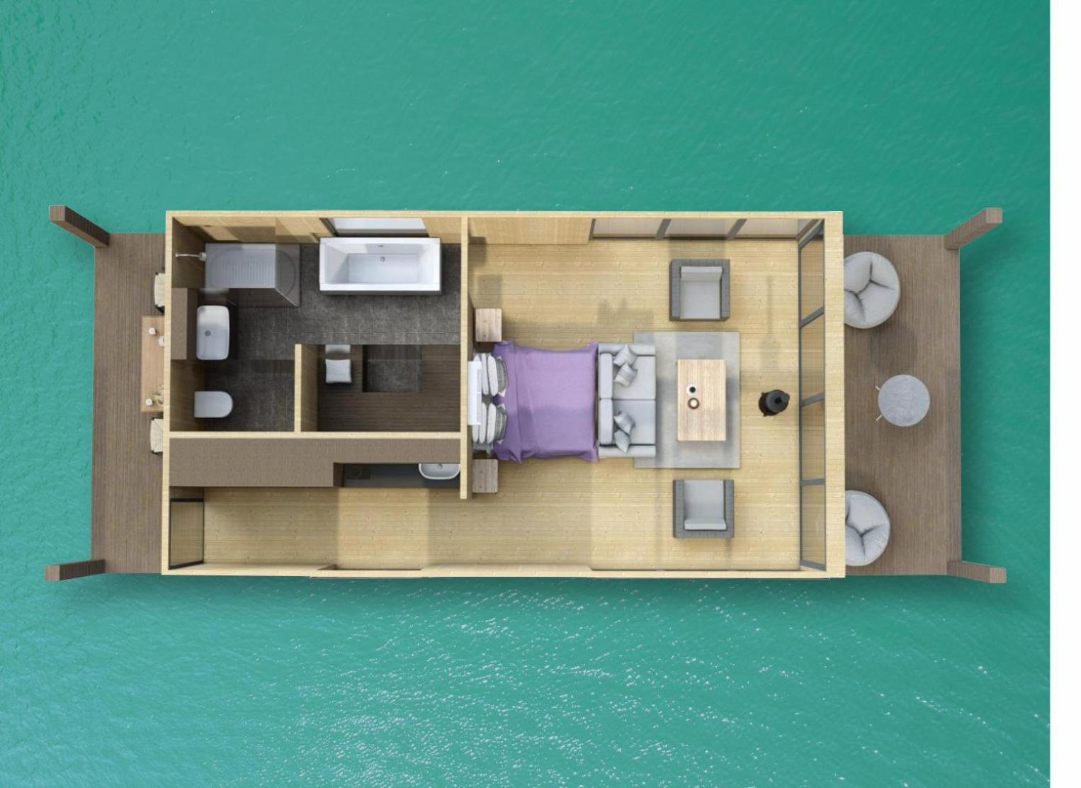 Lieblingsplatz Parey - Schwimmendes Seehotel Habitación foto